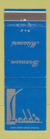 Matchbook Cover - Ladd's Branson MO