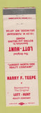 Matchbook Cover - Lott Hunt Real Estate Marry Teepe Dellwood MO