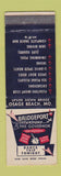 Matchbook Cover - Bridgeport Excursions The Governor Osage Beach MO