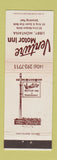 Matchbook Cover - Venture Motor Inn Libby MT WEAR