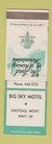 Matchbook Cover - Big Sky Motel Choteau MT