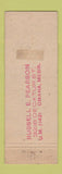 Matchbook Cover - Commodore Hotel Omaha NE WEAR