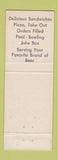 Matchbook Cover - Community Recreation Center Vienna MO