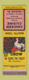 Matchbook Cover - Chicken Cuisine Grandview MO WEAR