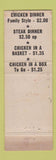 Matchbook Cover - Chicken Cuisine Grandview MO WEAR