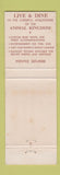 Matchbook Cover - Noah's Ark Restaurant St Charles MO Motor Inn