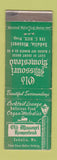 Matchbook Cover - Old Missouri Homestead Sedalia MO WEAR