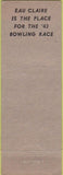 Matchbook Cover - Matchbook Cover Elks Club Eau Claire WI
