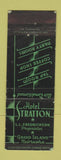 Matchbook Cover - Hotel Stratton Grand Island NE WEAR