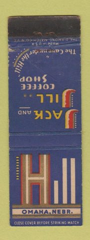 Matchbook Cover - Hill Omaha NE Hotel? WEAR