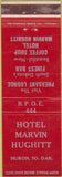 Matchbook Cover - Matchbook Cover Elks Club Huron SD