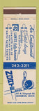 Matchbook Cover - Nortel Lanes Bowling Monroe MI