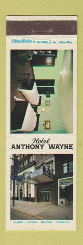 Matchbook Cover - Hotel Anthony Wayne Akron OH