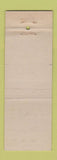 Matchbook Cover - Blackstone Hotel Omaha NE WORN