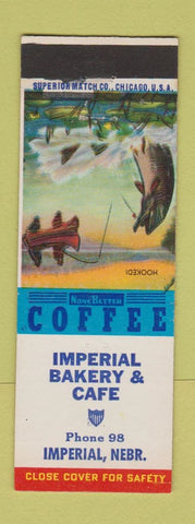 Matchbook Cover - Imperial Bakery Cafe Imperial NE low phone #