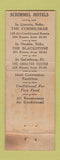 Matchbook Cover - Hotel Cornhusker Lincoln NE WEAR