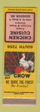 Matchbook Cover - Chicken Cuisine Grandview MO