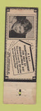 Matchbook Cover - Wolf's Cut Rate Drug Newark NJ WEAR