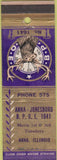 Matchbook Cover - Matchbook Cover Elks Club Anna IL