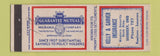Matchbook Cover - Kelly and Garver Insurance Sandusky OH