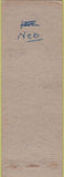 Matchbook Cover - Matchbook Cover Elks Club Fairbury NE