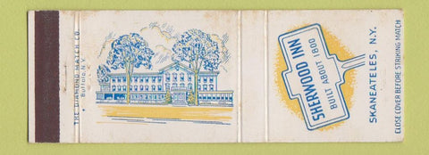 Matchbook Cover - Sherwood Inn Skaneateles NY WEAR