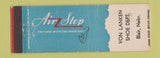 Matchbook Cover - Air Step Shoes Von Lanken Blair NE