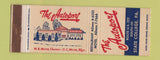 Matchbook Cover - The Autoport State College PA restaurant motel