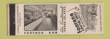 Matchbook Cover - Fountain Crystal Bar Fontana Bar Pittsburgh PA