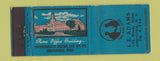 Matchbook Cover - LE Adams Insurance Jamestown NY