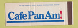 Matchbook Cover - Cafe Pan Am JFK Airport SAMPLE New York City Full Length