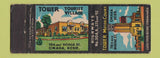 Matchbook Cover - Tower Tourist Village Omaha NE