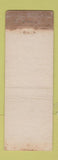 Matchbook Cover - New Drovers English Inn East St Louis IL WORN