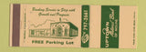 Matchbook Cover - Uptown National Bank Moline IL