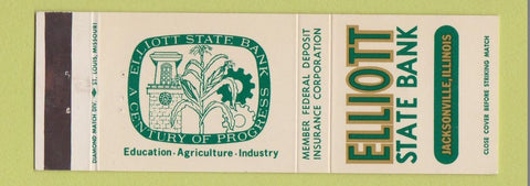 Matchbook Cover - Elliott State Bank Jacksonville FL