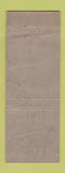 Matchbook Cover - Asheville Country Club NC WORN