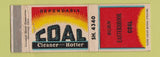 Matchbook Cover - Easterbrook Coal WEAR
