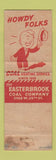 Matchbook Cover - Easterbrook Coal WEAR