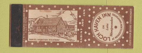Matchbook Cover - Loch Haven Inn Meredith NH Lake Winnipesaukee
