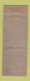 Matchbook Cover - Sunday Creek Coal Voegele Bros Mansfield OH WEAR