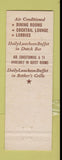 Matchbook Cover - Madison Hotel Atlantic City NJ