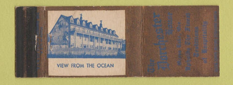 Matchbook Cover - The Dorchester House Ocean Lake OR WORN