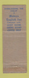 Matchbook Cover - The Dorchester House Ocean Lake OR WORN