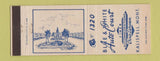 Matchbook Cover - Blue and White Auto Court motel Kalispell MT low phone #