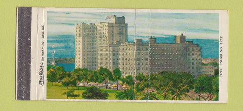 Matchbook Cover - Whittier Hotel Detroit MI WEAR 30 Strike
