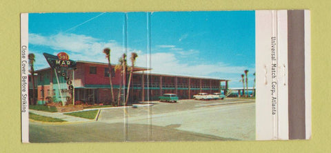 Matchbook Cover - Sol Mar Motel Jacksonville Beach FL 30 Strike