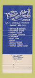 Matchbook Cover - Crater Lake National Park OR 30 Strike