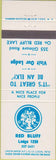 Matchbook Cover - Matchbook Cover Elks Club Red Bluff CA