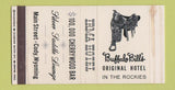 Matchbox - Buffalo Bill's Hotel Cody WY