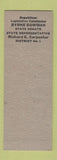 Matchbook Cover - Richard Carpenter State Rep Oklahoma County OK SAMPLE